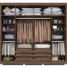 Guarda Roupa Casal Valencia 6 Portas 6 Gav  Chocolate