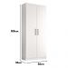 Multiuso Miriam  2 Portas 1,85m  Branco