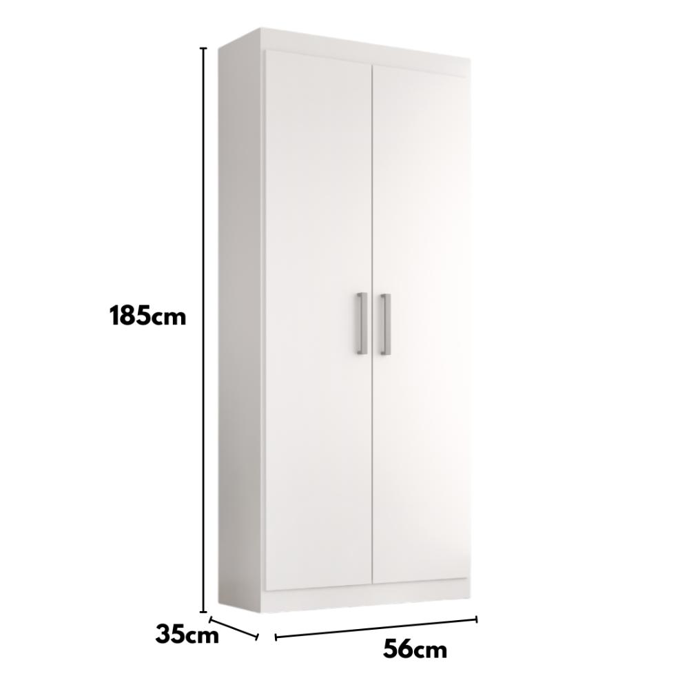 Multiuso Miriam  2 Portas 1,85m  Branco