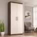 Multiuso Miriam  2 Portas 1,85m  Chocolate/off White
