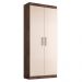 Multiuso Miriam  2 Portas 1,85m  Chocolate/off White
