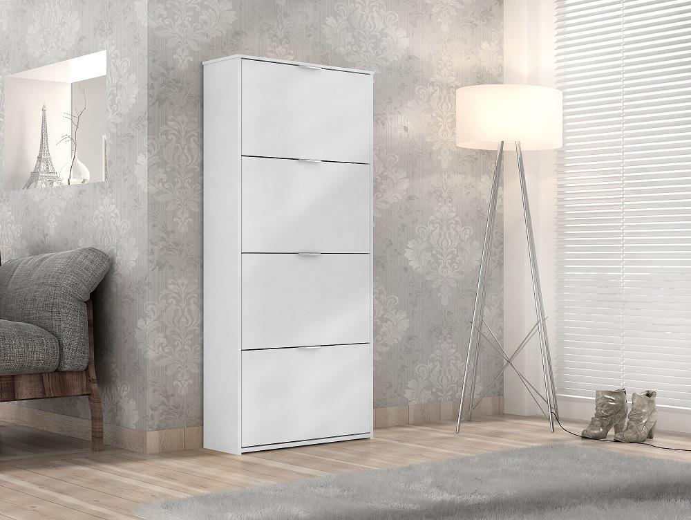 Sapateira Safira 4 Portas  Branco