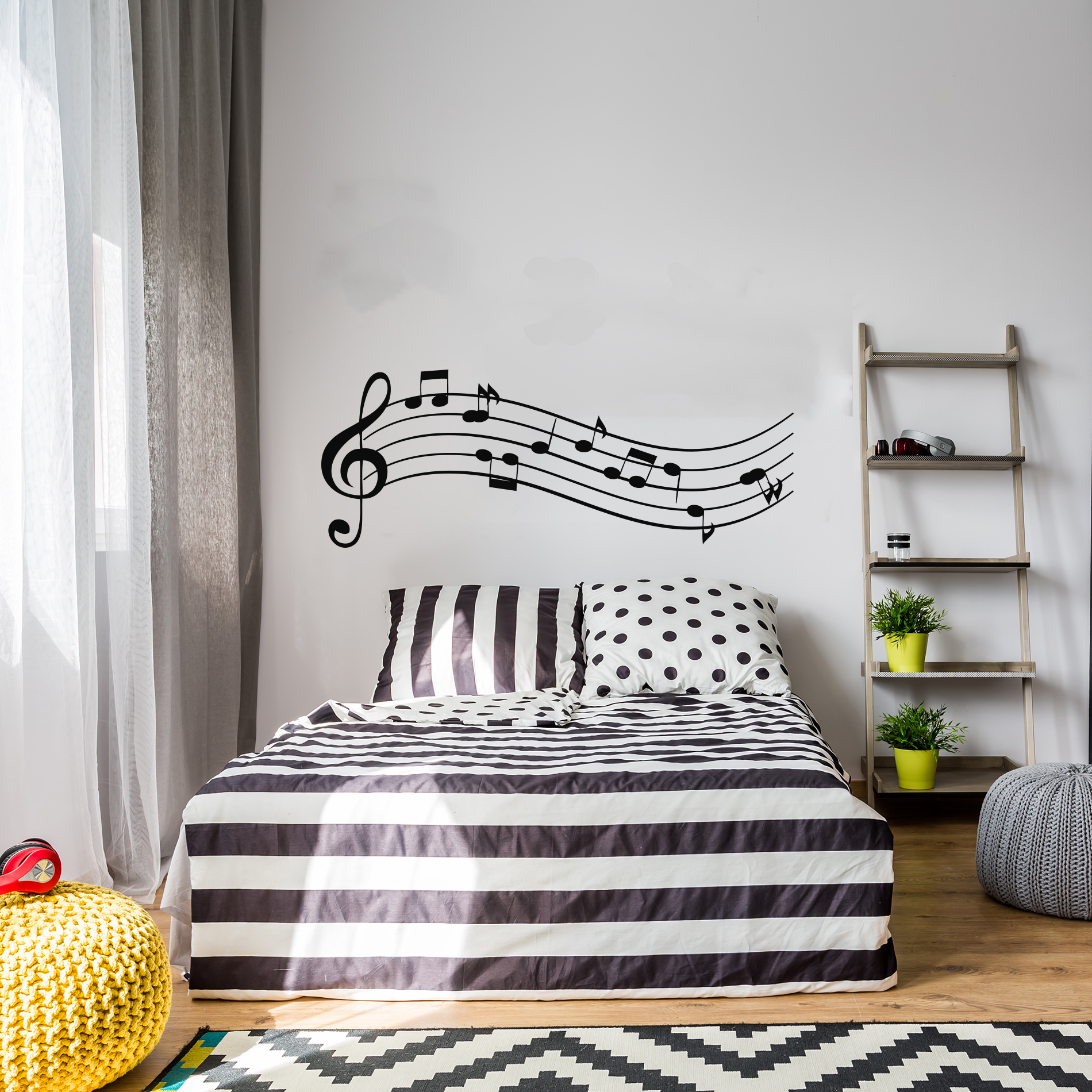 Adesivo Parede Quarto Music