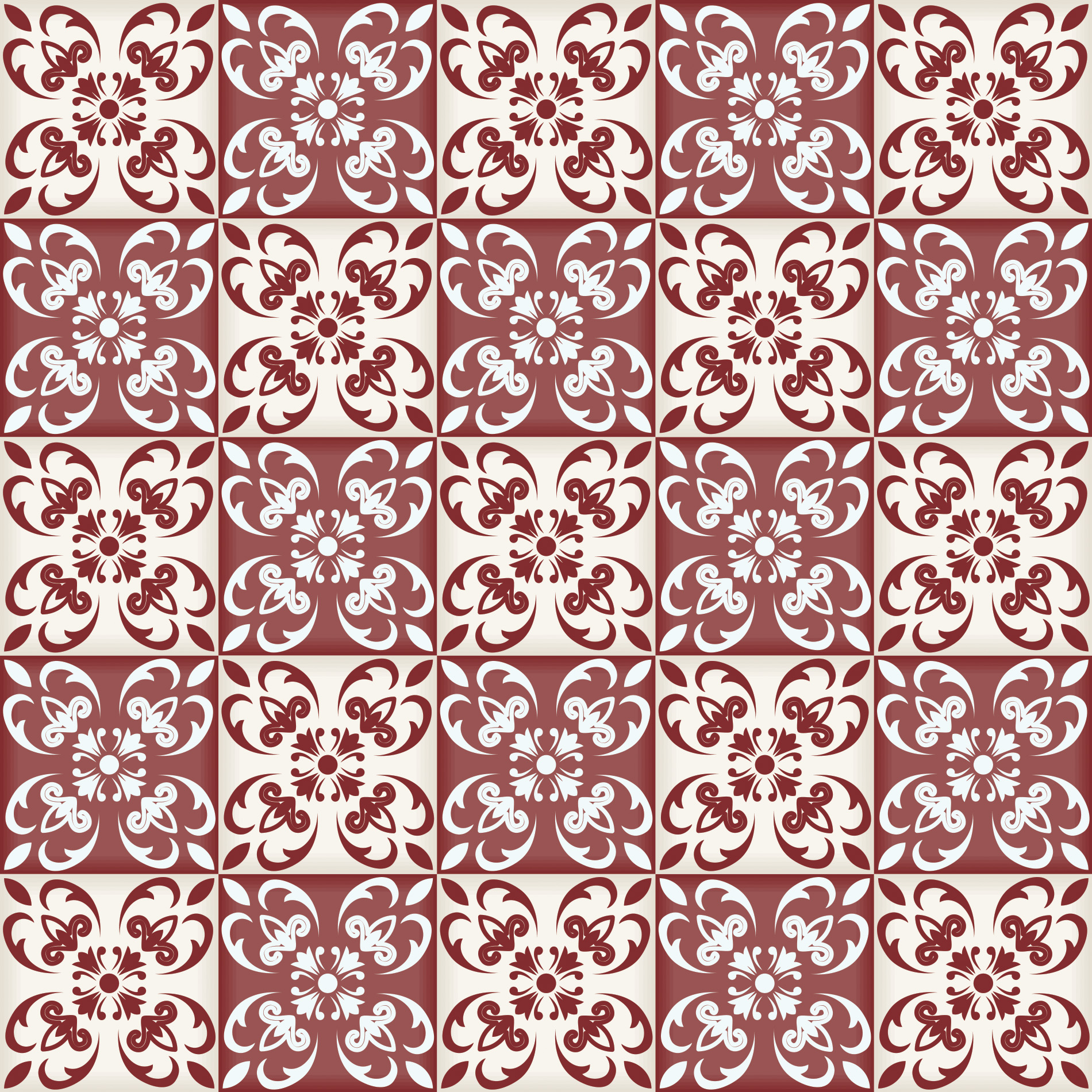Adesivo de Azulejo Vermelho Cardeal 10x10 cm com 100un