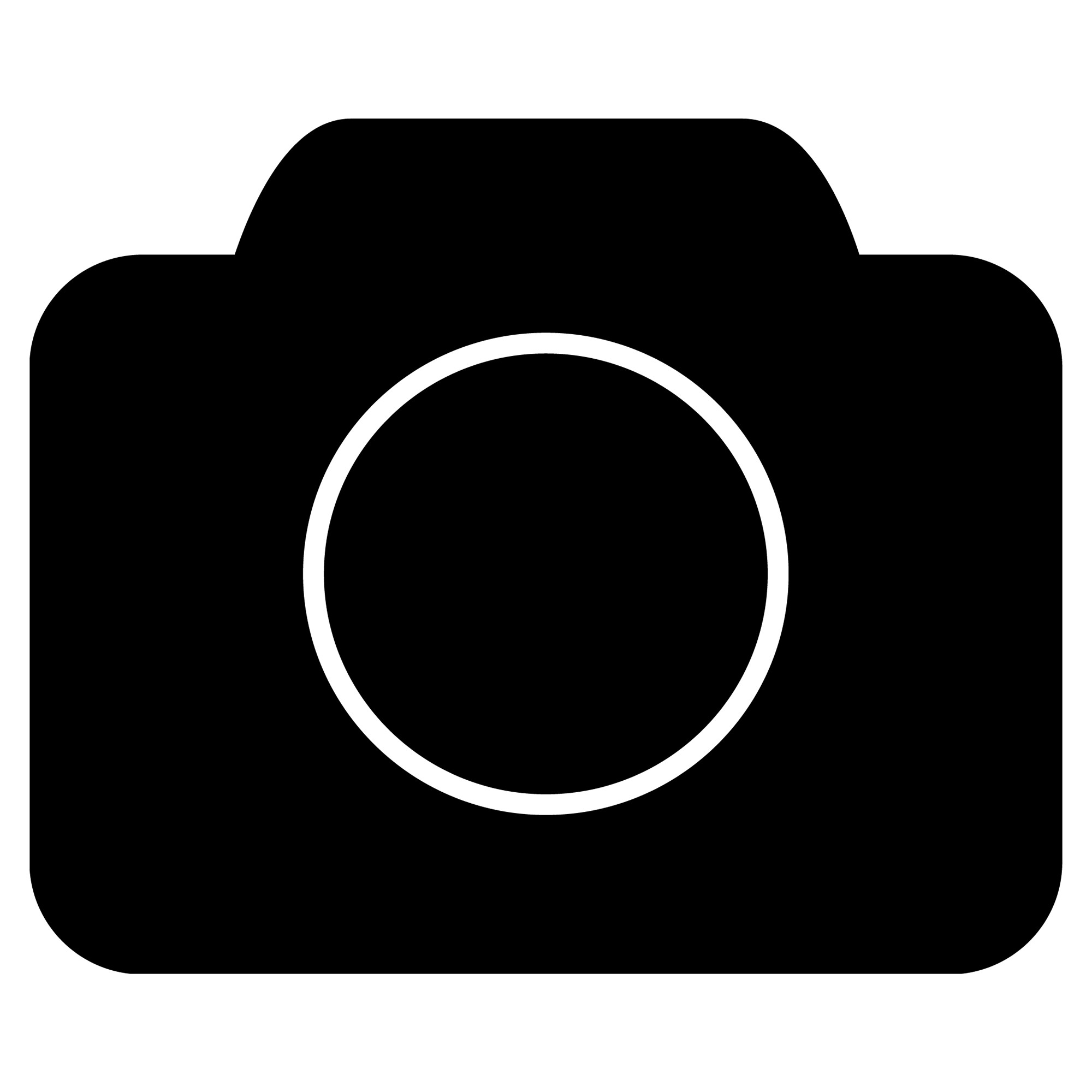 Adesivo de Parede Lousa Câmera Fotográfica