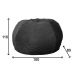 Puff Confort Maçã Suede Bege 100 cm