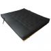 Futon Sofa Cama King SEM BASE DE MADEIRA 1,60m x 1,90m Preto