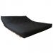 Futon Sofa Cama King SEM BASE DE MADEIRA 1,60m x 1,90m Preto