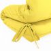 Futon Solteiro Dobrável Oriental Confort Plus Amarelo Acquablock