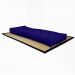 Futon Solteiro Dobrável Oriental Confort Plus Azul Royal Acquablock
