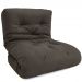 Futon Solteiro Dobrável Oriental Confort Plus Chumbo Acquablock