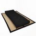 Futon Solteiro Oriental D28 Dobrável Preto