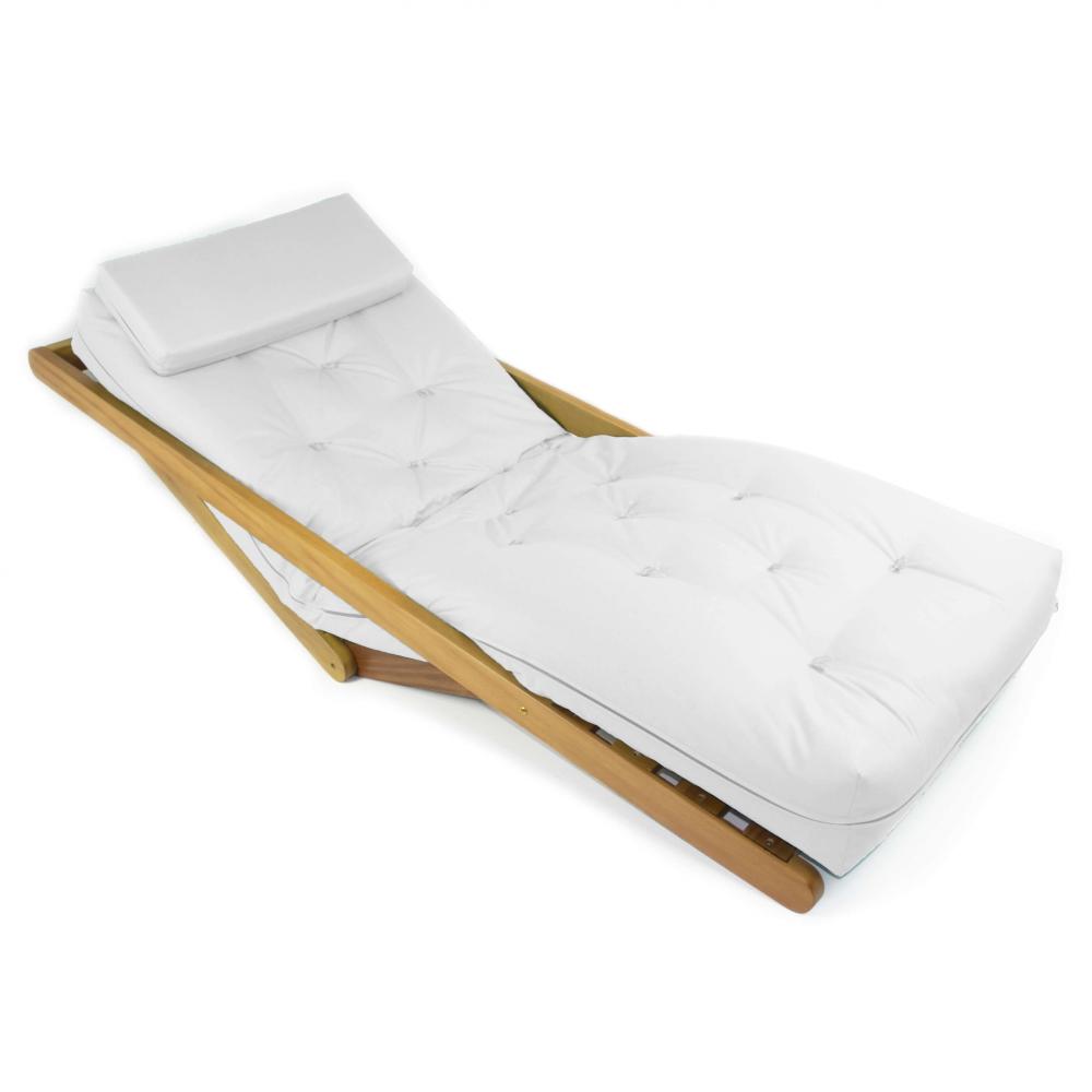 Poltrona New York Reclinável Acquablock Branco Off