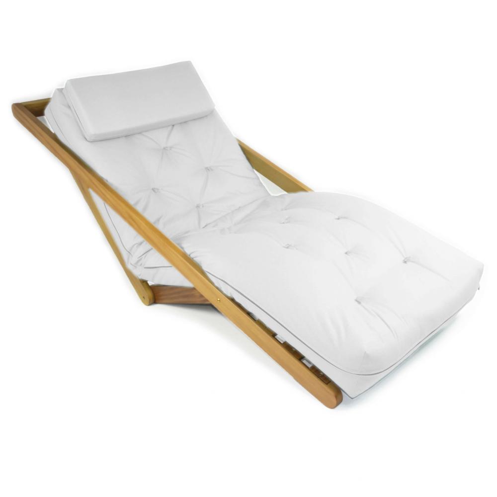 Poltrona New York Reclinável Acquablock Branco Off
