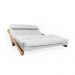 Poltrona New York Reclinável Casal Acquablock Branco Off