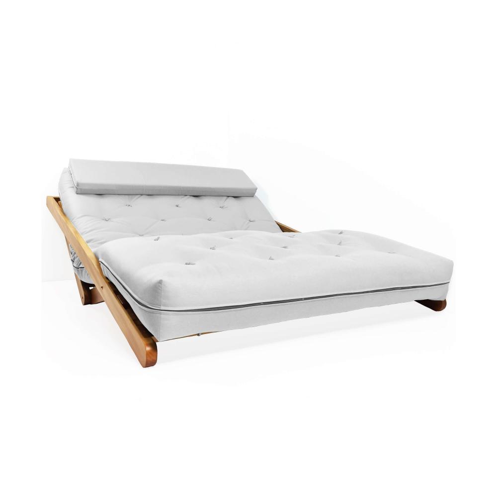 Poltrona New York Reclinável Casal Acquablock Branco Off