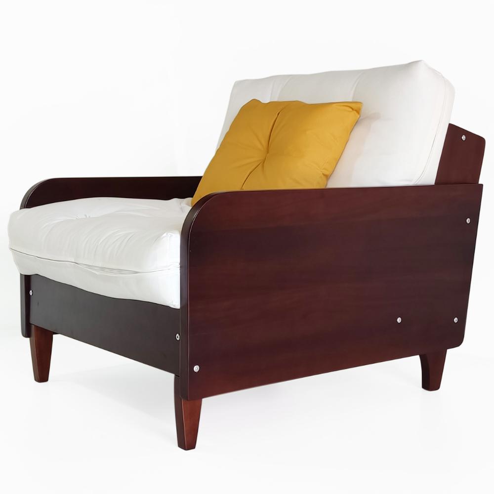 Poltrona Paris Madeira Nobre Imbuia