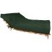 Sofá Cama Casal Futon Tokio Verde Militar Madeira Maciça Grapia Cor Natural