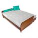 Sofá Cama Paris Acquablock Branco Off Madeira Maciça Cor Imbuia
