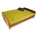 Sofá Cama Paris Acquablock Madeira Nobre Natural - Amarelo