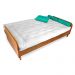 Sofá Cama Paris Acquablock Madeira Nobre Natural - Branco Off