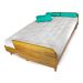 Sofá Cama Paris Acquablock Madeira Nobre Natural - Branco Off