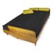 Sofá Cama Paris Acquablock Madeira Nobre Natural