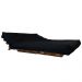 Sofa Cama Casal Futon Oriental Preto Com Madeira Cor Preta