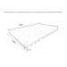 Sofa Cama Casal Futon Oriental Preto Com Madeira Cor Preta