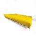 Sofa Cama Futon Oriental King Amarelo Madeira Maciça Pinus Natural Sem Pintura