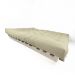 Sofa Cama Futon Oriental King Bege Madeira Maciça Pinus Natural Sem Pintura