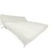Sofa Cama Futon Oriental King Branco Off Acquablock Madeira Maciça Pinus Natural Sem Pintura