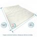 Sofa Cama Futon Oriental King Branco Off Acquablock Madeira Maciça Pinus Natural Sem Pintura