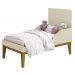 Berço Americano Classic New Areia Fosco com Madeira - Reller