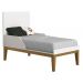 Berço Americano Classic New Branco Fosco com Madeira - Reller