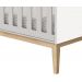 Berço Americano Classic New Branco Fosco com Natural - Reller