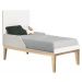 Berço Americano Classic New Branco Fosco com Natural - Reller