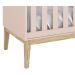 Berço Americano Classic New Rosa Fosco com Natural - Reller