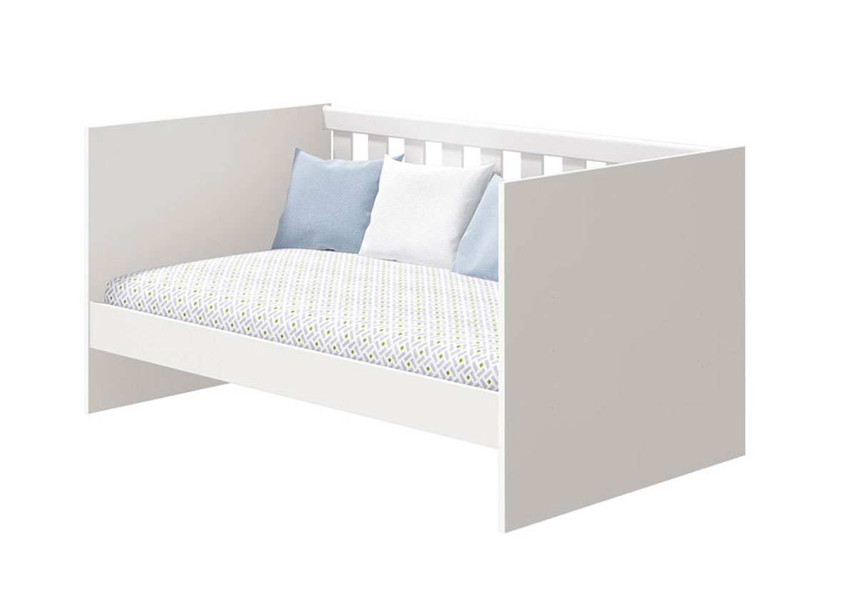 Berço Americano Katatau Branco Brilho - MoveisAqui