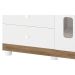 Cômoda 4 Gavetas Katatau Branco Brilho com Mezzo - Reller