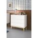 Cômoda Gaveteiro Classic New Branco Fosco com Natural - Reller