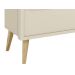 Cômoda Gaveteiro Théo New Areia Fosco com Natural - MoveisAqui