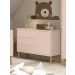 Cômoda Sapateira Théo New Rosa Fosco com Natural - MoveisAqui