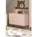 Cômoda Sapateira Théo New Rosa Fosco com Natural - Reller