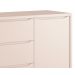Cômoda Sapateira Théo New Rosa Fosco com Natural - Reller