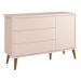Cômoda Sapateira Théo New Rosa Fosco com Natural - Reller