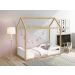 Cama Montessoriana Zoe Branco Fosco com Natural - MoveisAqui