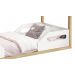 Cama Montessoriana Zoe Branco Fosco com Natural - MoveisAqui