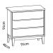 Jogo de Quarto para Bebê Completo 2 Portas Classic New Rosa Fosco com Madeira - Reller