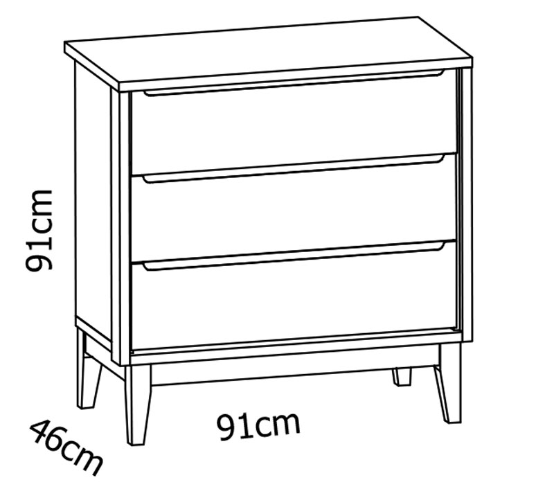 Jogo de Quarto para Bebê Completo 2 Portas Classic New Rosa Fosco com Madeira - Reller